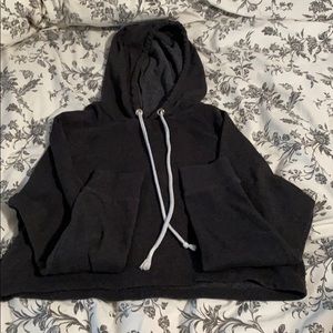 Cropped hoodie